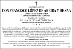Francisco López de Arriba